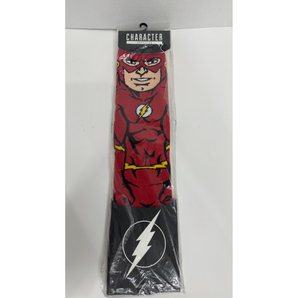 Bioworld DC Comics The Flash Character Collection Crew Socks Red OSFM CR4FZB